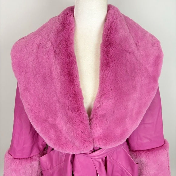 Jakke Bailey Coat in Bubblegum Pink Size S - Picture 3 of 16